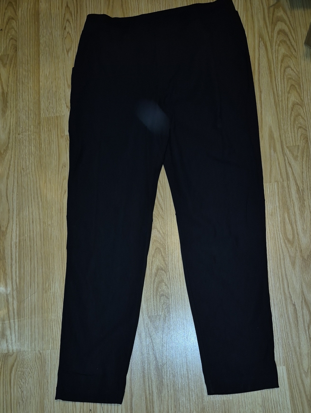 Men's MANMADE "THR PANT" Black Classic Straight-Leg Pants..SIZE L Long..like New